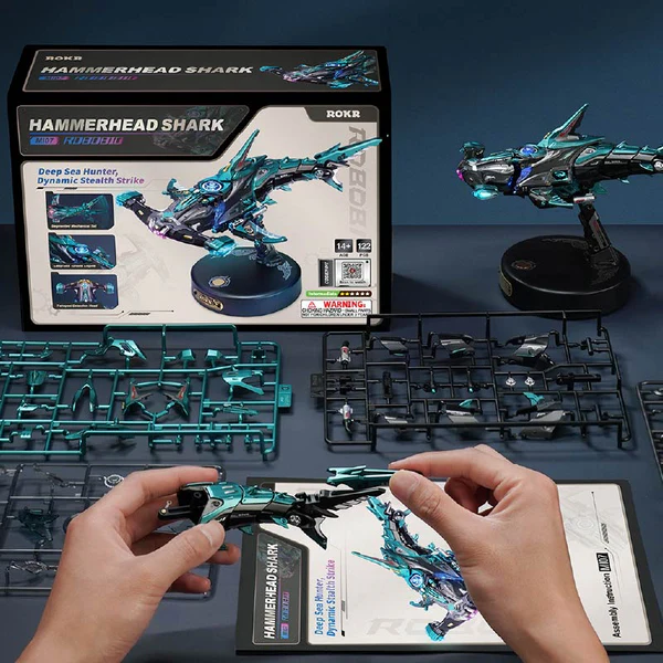 Hammerhead Shark DIY Model 3D Puzzle